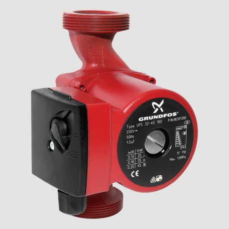 پمپ سیرکولاتور خطی گراندفوس Grundfos سایز 2 اینچ مدل UPS 32-70 180