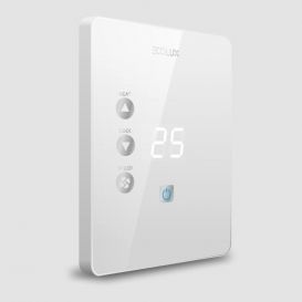 ترموستات دیجیتال توکار دوفصل اکولوکس Ecolux مدل ET-4S1C مناسب برای فن کویل و داکت اسلپیت
