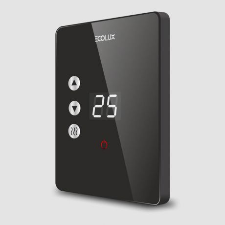 ترموستات دیجیتال توکار اکولوکس Ecolux مدل ET-2S2H مناسب برای سیستم گرمایش از کف
