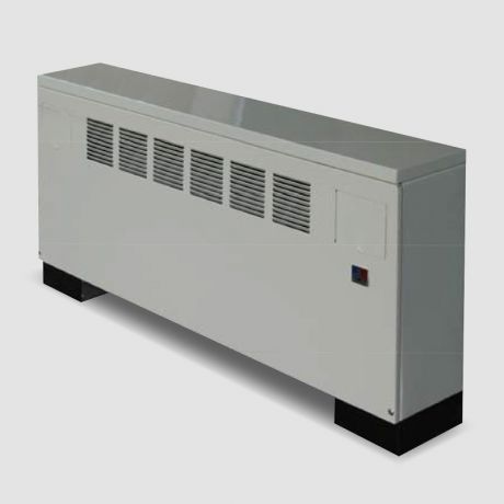 فن کویل زمینی جلوزن 1000cfm ساراول با کابین فلزی مدل FE10