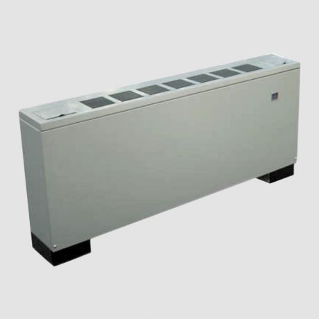 فن کویل زمینی بالازن 1000cfm ساراول با کابین فلزی مدل TE10