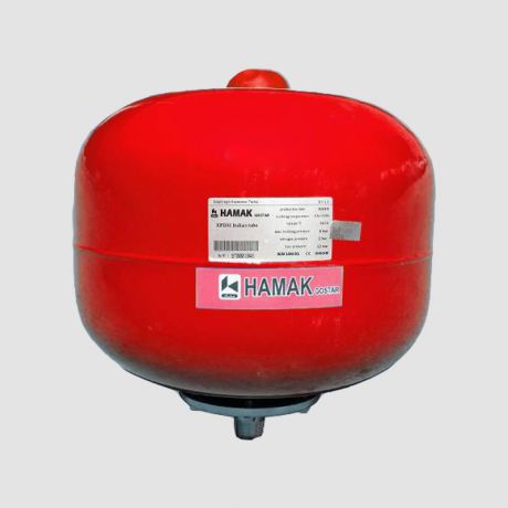 منبع تحت فشار 24 لیتری هاماک همراه با تیوپ EPDM سفا SEFA ایتالیا