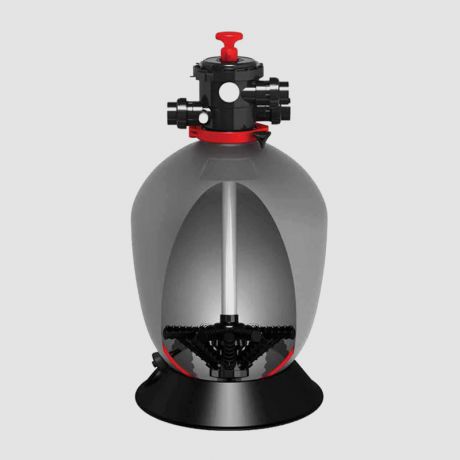 فیلتر شنی تصفیه استخر ایمکس Emaux مدل T500 با بدنه HDPE