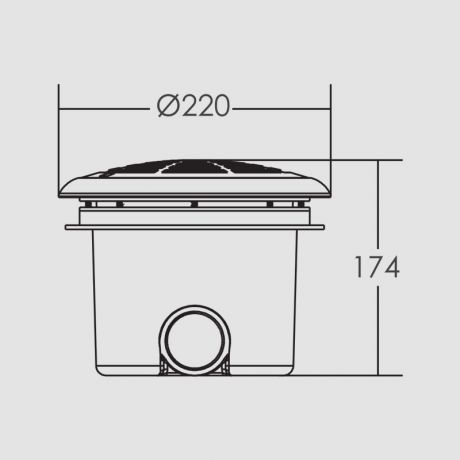 کفشور گرد ایمکس مدل EM2832