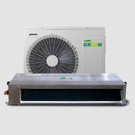 داکت اسپلیت اینورتر گرین Green سرد و گرم با گاز R410a ظرفیت 18000 مدل GDS-18P1T1/A