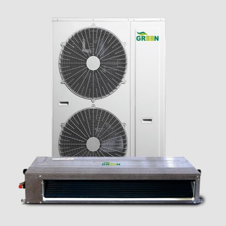 داکت اسپلیت اینورتر گرین Green سرد و گرم با گاز R410a ظرفیت 60000 مدل GDS-60P1T1/A