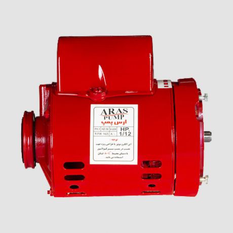 الکتروموتور پمپ ارس 1/8 اسب