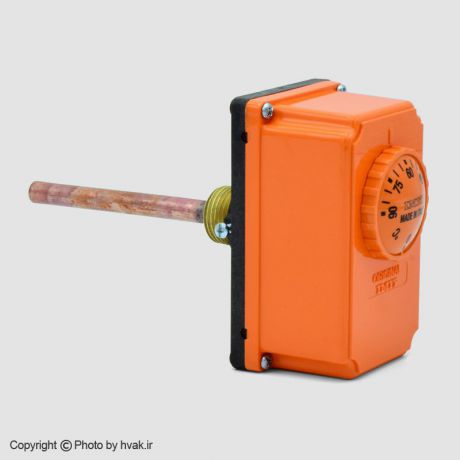 ترموستات مستغرق (آگوستات) ایمیت IMIT ایتالیا مدل TC2 دامنه 0 الی 90 درجه سانتیگراد غلاف 10 سانتی