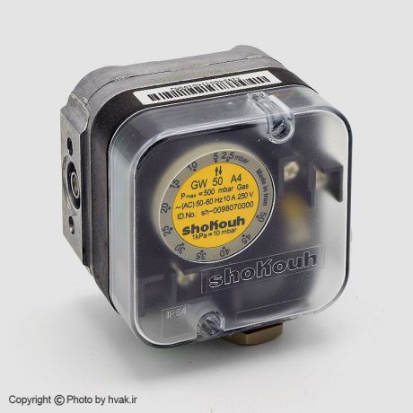 پرشر سوئیچ گاز شکوه GW-150-A4