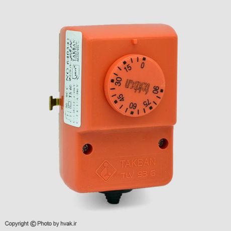 ترموستات جداری تکبان 0 تا 90 درجه