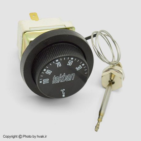 ترموستات دنباله دار تکبان 30 تا 110 درجه