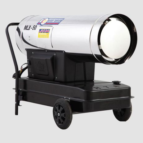 جت هیتر گازوئیلی باکدار اتوماتیک نیرو تهویه البرز مدل MLB50