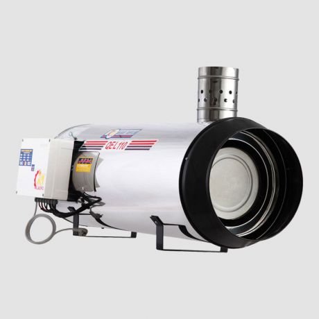 جت هیتر گازوئیلی دودکش دار نیرو تهویه البرز QEL110
