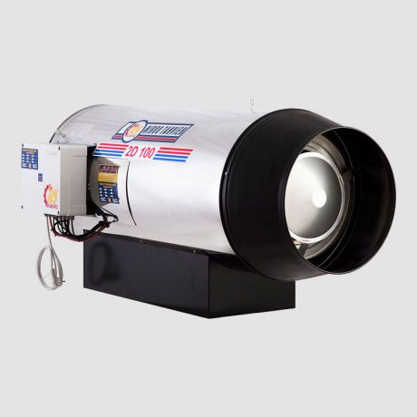 جت هیتر دوموتوره دوگانه سوز نیرو تهویه البرز مدل 2D100