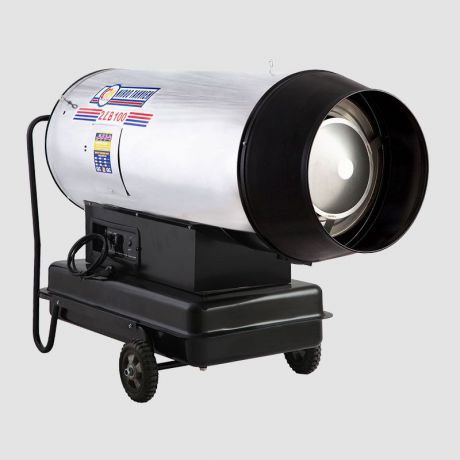 جت هیتر دوموتوره گازوئیلی باکدار نیرو تهویه البرز مدل 2LB100