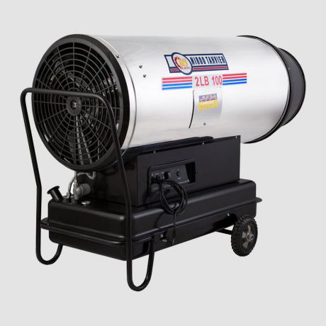 جت هیتر دوموتوره گازوئیلی باکدار نیرو تهویه البرز مدل 2LB100