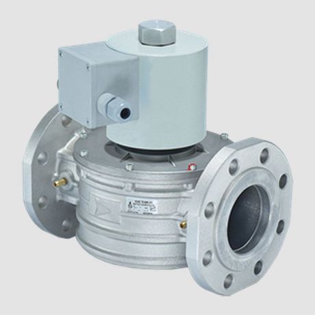 شیر برقی گاز تک ضرب نرمالی کلوز 1/2 2 اینچ فلنچی ستاک