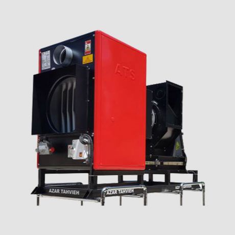 هیتر گازی کانالی صنعتی آذر تهویه SDA650