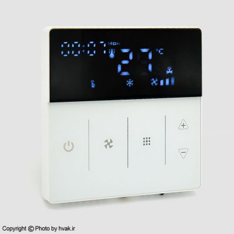 ترموستات دیجیتال توکار فن کویل مدل HY607