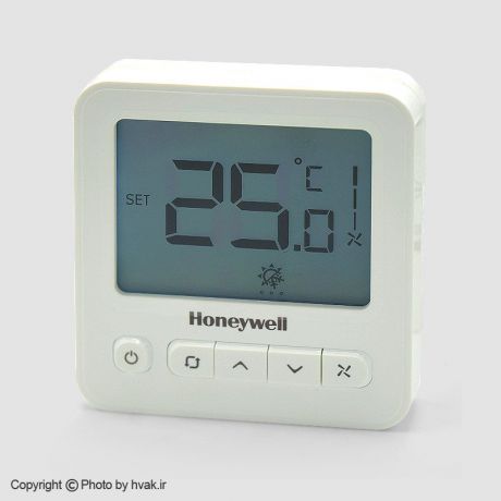 ترموستات اتاقی دیجیتال هانیول مدل WS8B4WB مناسب برای فن کویل