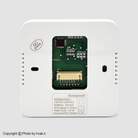 ترموستات اتاقی دیجیتال هانیول مدل WS8B4WB مناسب برای فن کویل