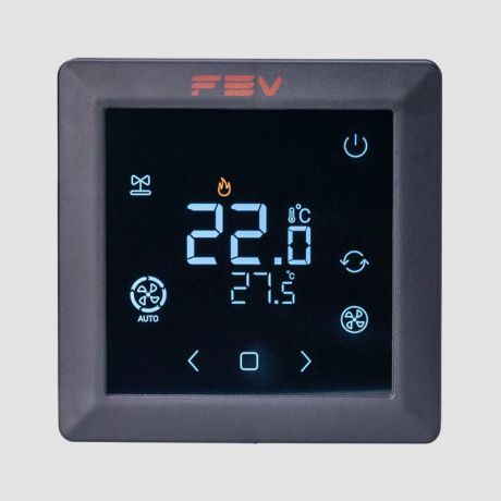 ترموستات دیجیتال همه‌کاره روکار فو Fev مدل Expono Plus