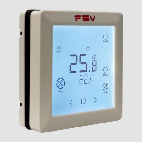 ترموستات دیجیتال همه‌کاره روکار فو Fev مدل Expono Plus