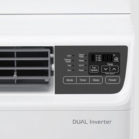 کولرگازی پنجره ای ال جی 24000 مدل دوال اینورتر JW-Q24