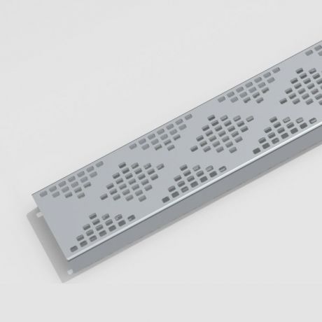 گریل استنلس استیل آکوآمارین مدل نیلوفر