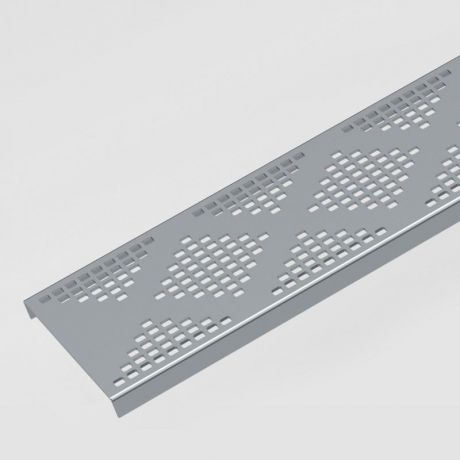 گریل استنلس استیل آکوآمارین مدل نیلوفر