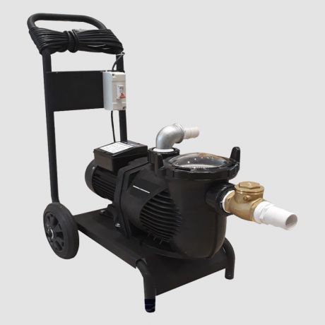 جاروی استخری با پمپ استخری