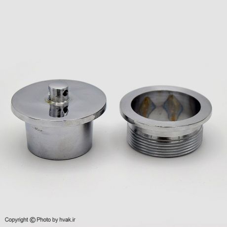 کورکن جکوزی 2 اینچ برنجی روکش کروم