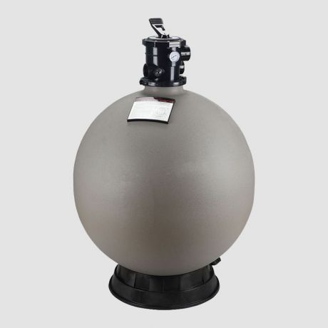 فیلتر شنی تصفیه استخر سیپو CIPU مدل CP-900A با بدنه پلاستیکی و شیر شش راهه از بالا