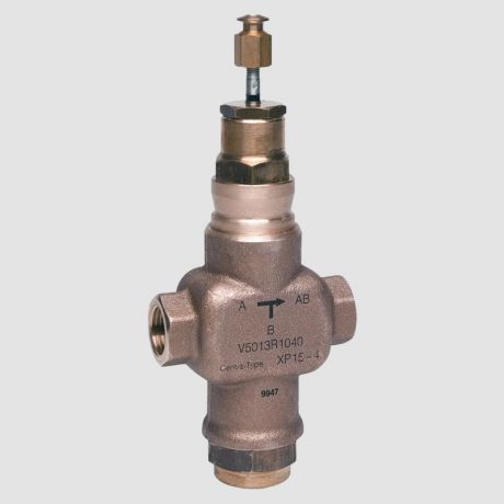 مشخصات، قیمت و خرید شیر سه راهه موتوری هانیول V5013R سایز 1/2 اینچ PN16