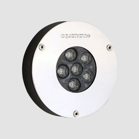 چراغ استخری LED توکار استیل آکوامارین 18 وات