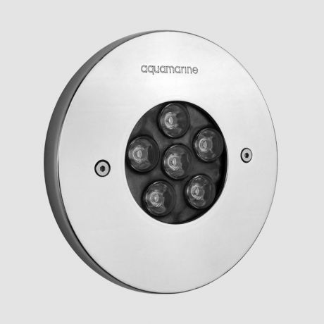 چراغ استخری LED روکار استیل آکوامارین 18 وات