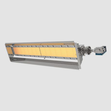 هیتر گازی تابشی (شار حرارتی بالا) انرژی مدل GR0100 با ظرفیت 25000 کیلوکالری