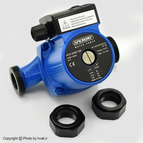 پمپ سیرکولاتور خطی اسپرونی Speroni چین 1 اینچ مدل SCR 25/80-180