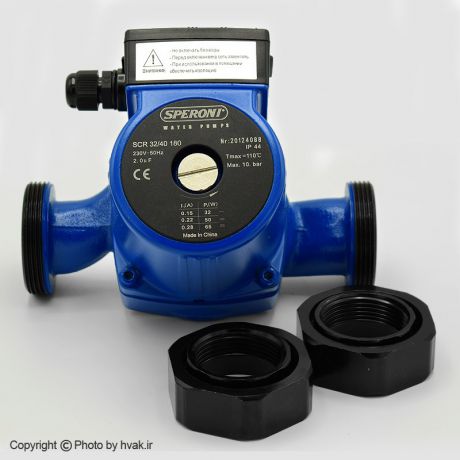 پمپ سیرکولاتور خطی اسپرونی Speroni چین 1/4 1 اینچ مدل SCR 32/40-180