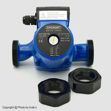 پمپ سیرکولاتور خطی اسپرونی Speroni چین 1/4 1 اینچ مدل SCR 32/60-180