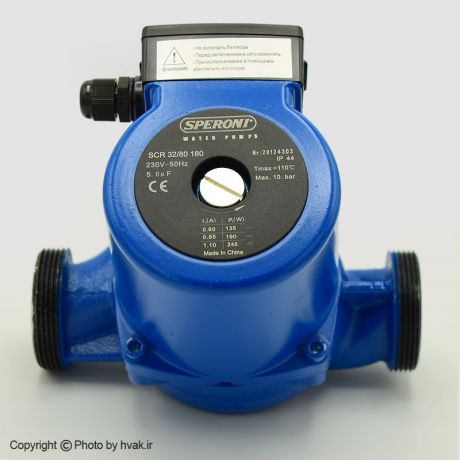 پمپ سیرکولاتور خطی اسپرونی Speroni چین 1/4 1 اینچ مدل SCR 32/80-180