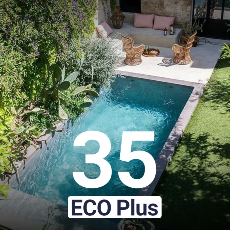 پکیج تصفیه استخر روباز اکوپلاس 25 تا 35 مترمکعب