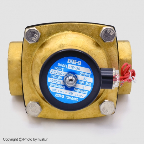 شیر برقی آب 2 اینچ یونیدی سری UW