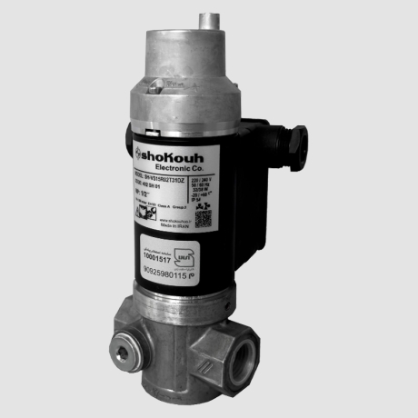 شیر برقی گاز تدریجی نرمالی کلوز 1/2 اینچ شکوه الکترونیک