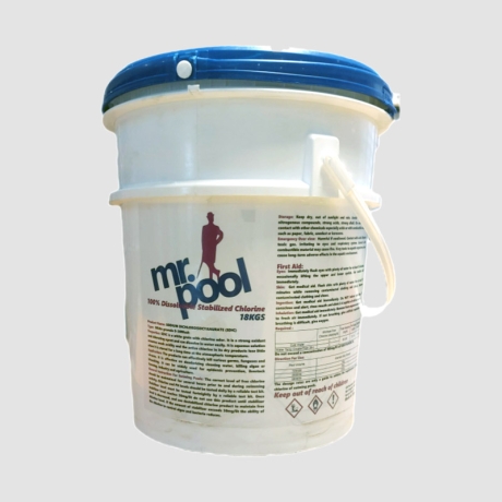 پودر کلر چینی مستر پول MR.pool بشکه 18 کیلویی