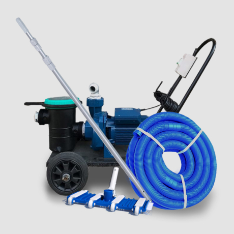 جاروی استخری 2 اسب ارزان با لوازم کامل