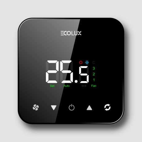 ترموستات فن کویل روکار اکولوکس اطلس پلاس