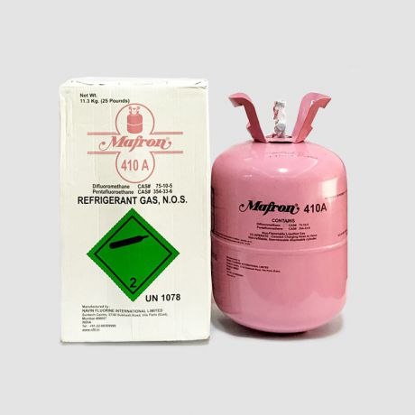 گاز مبرد R410 مافرون هند کپسول 11.3 کیلوگرمی