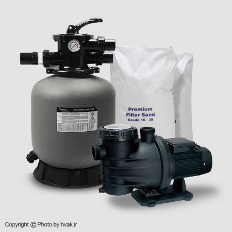 پکیج تصفیه استخر روباز ارزان 35 تا 50 مترمکعب