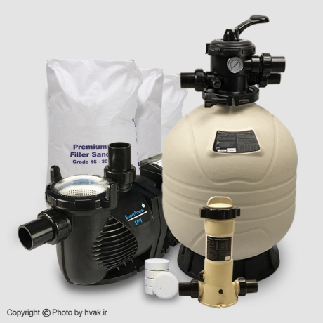 پکیج تصفیه استخر روباز ایمکس استاندارد 25 تا 35 مترمکعب